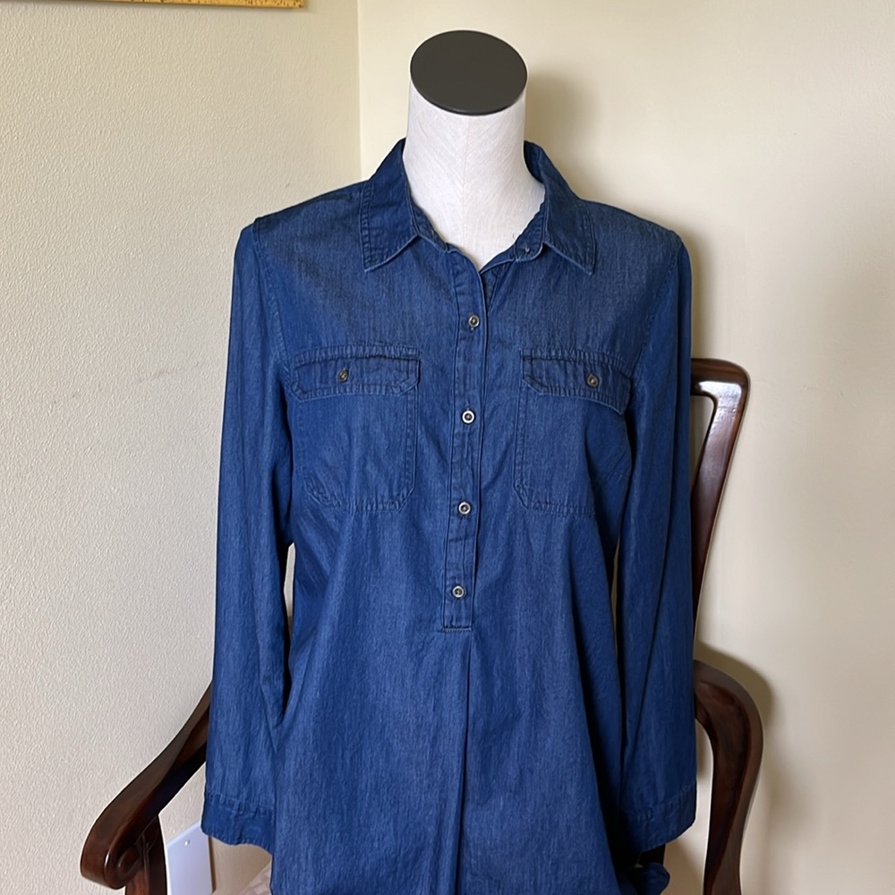 Old Navy Denim Shirt Dress, size Medium